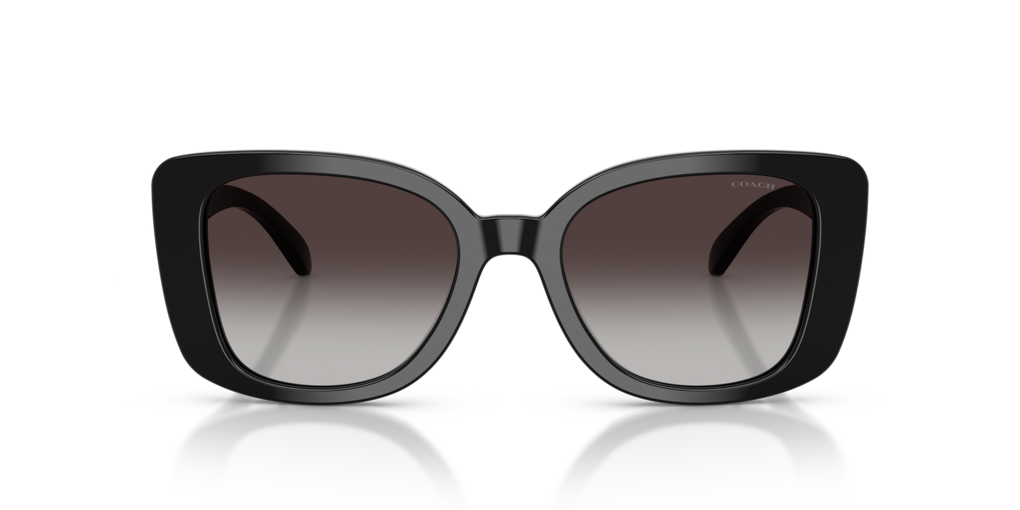 Coach HC8450U CDP48 Square Sunglasses - Grey