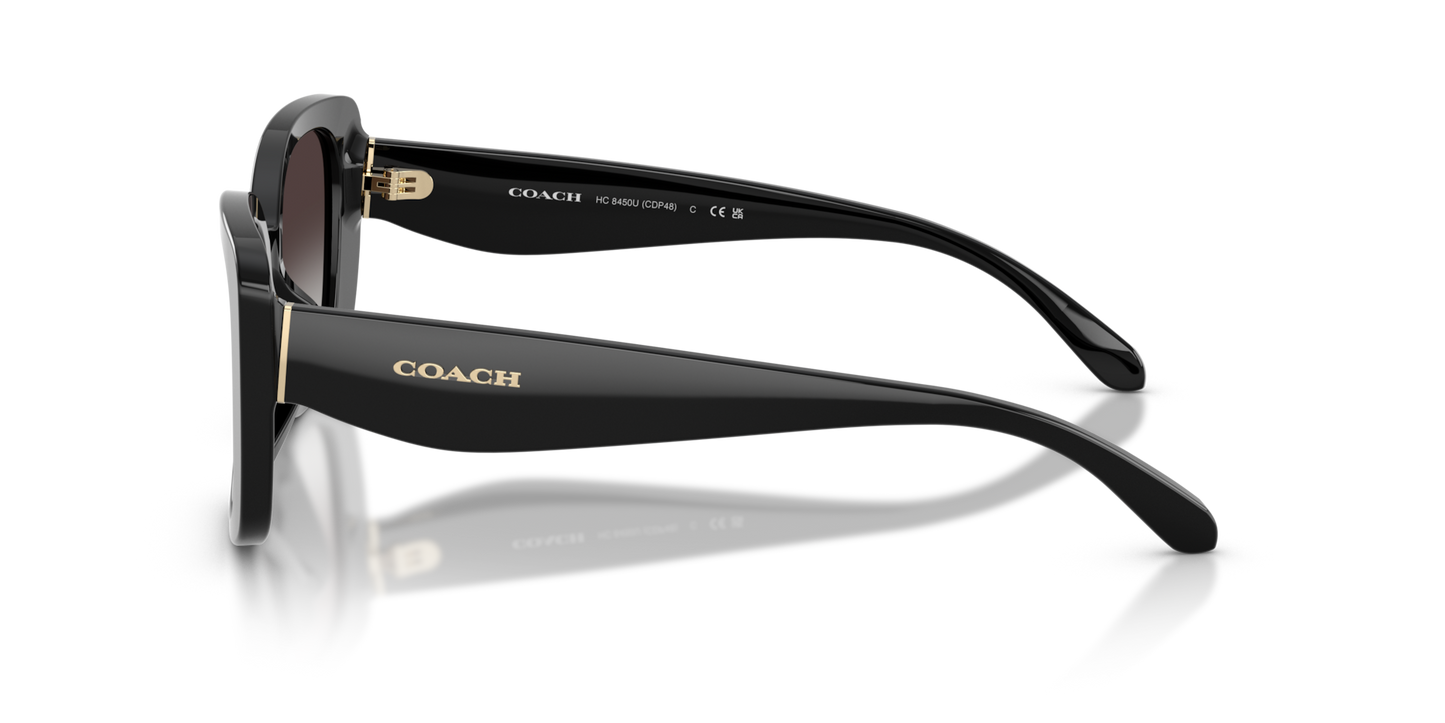 Coach HC8450U CDP48 Square Sunglasses - Grey